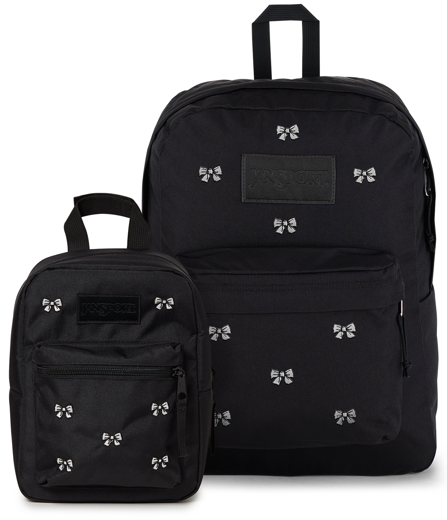 SuperBreak® Plus Embroidered Bows Black Set